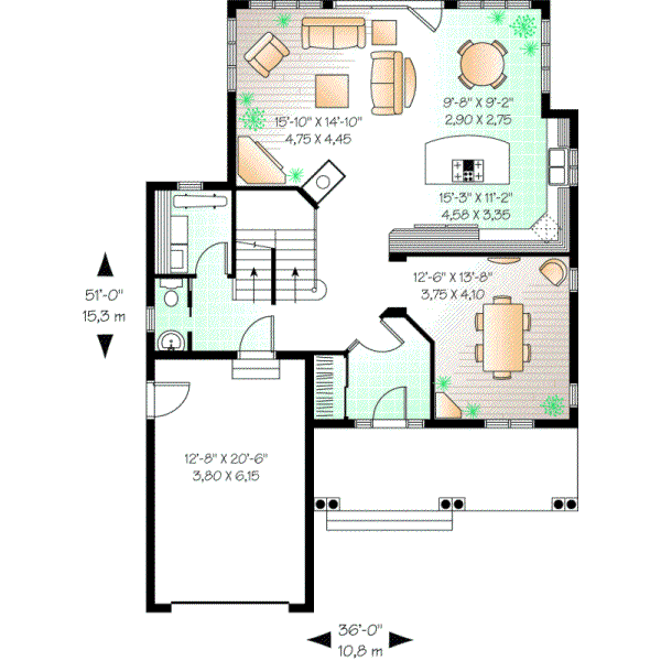 Main Floor Plan: 5-310
