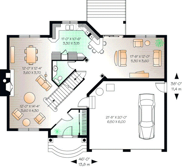 Main Floor Plan: 5-313