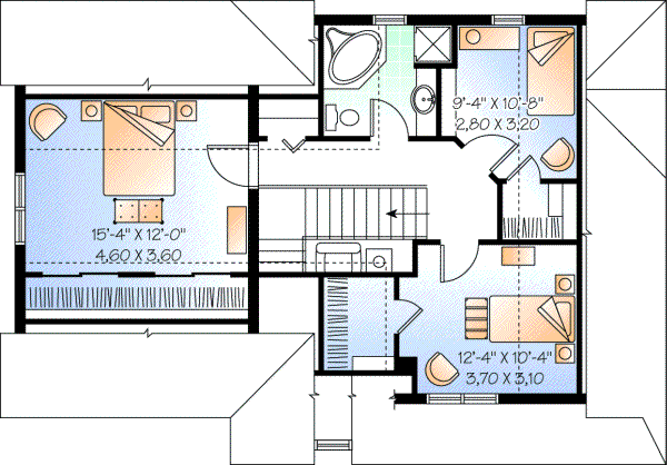 Upper/Second Floor Plan: 5-322