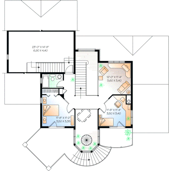 Upper/Second Floor Plan: 5-324