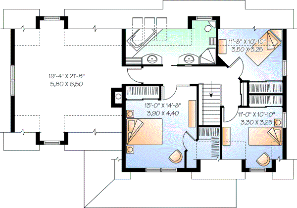 Upper/Second Floor Plan: 5-325