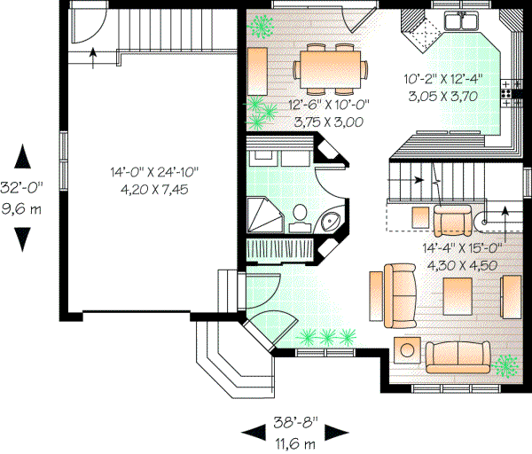 Main Floor Plan: 5-327