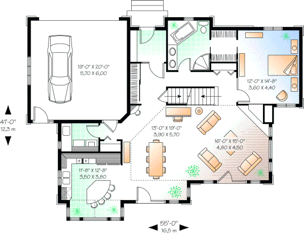 Main Floor Plan: 5-330