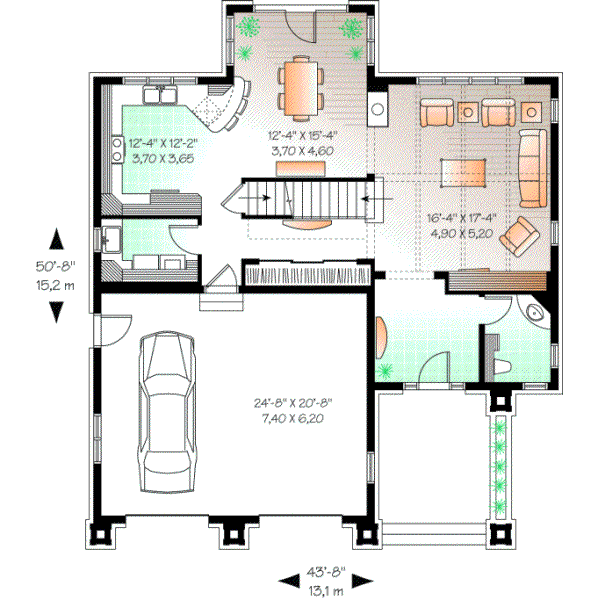 Main Floor Plan: 5-332