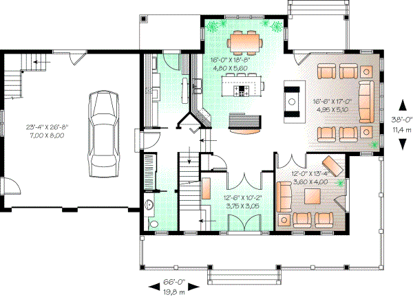 Main Floor Plan: 5-334