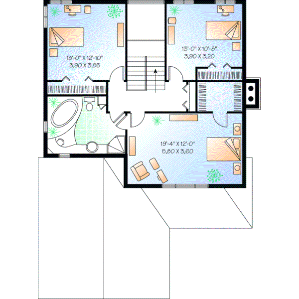 Upper/Second Floor Plan: 5-341