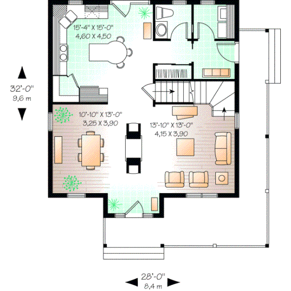 Main Floor Plan: 5-351