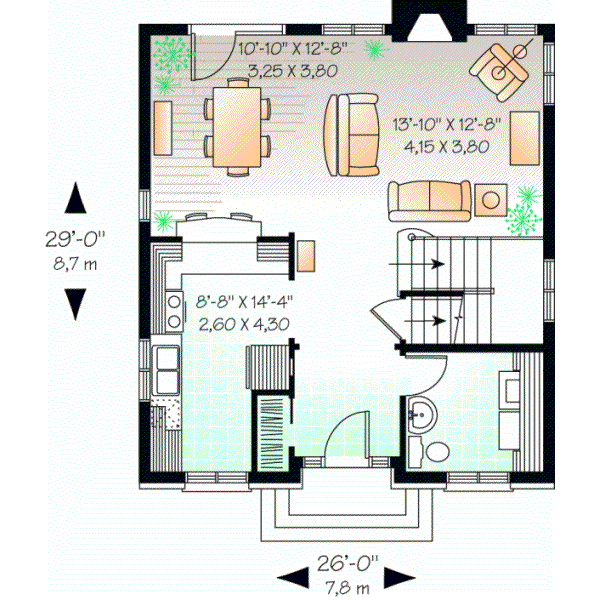 Main Floor Plan: 5-356