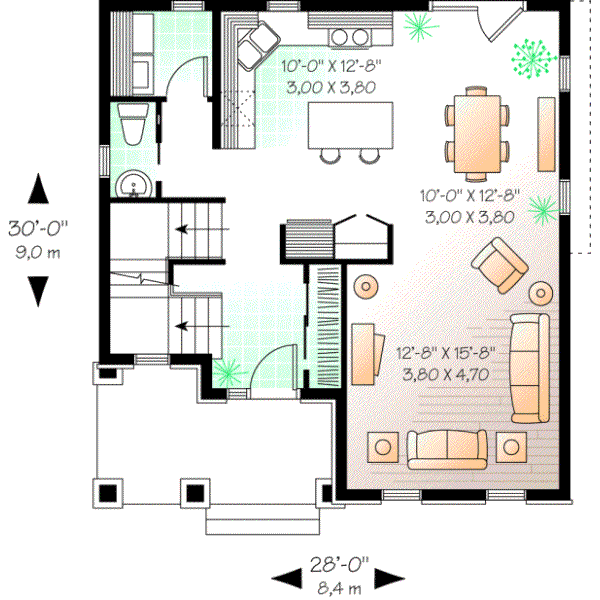 Main Floor Plan: 5-358