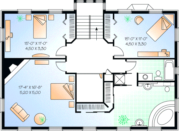 Upper/Second Floor Plan: 5-359