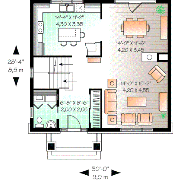 Main Floor Plan: 5-368
