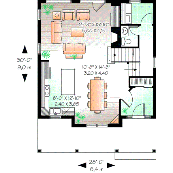 Main Floor Plan: 5-375