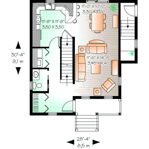 Main Floor Plan: 5-376