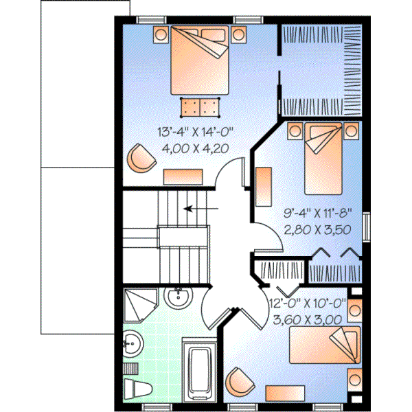 Upper/Second Floor Plan: 5-379