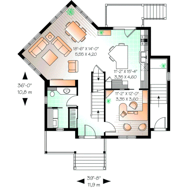 Main Floor Plan: 5-384