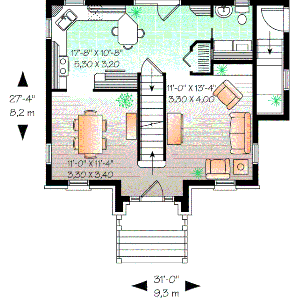Main Floor Plan: 5-386