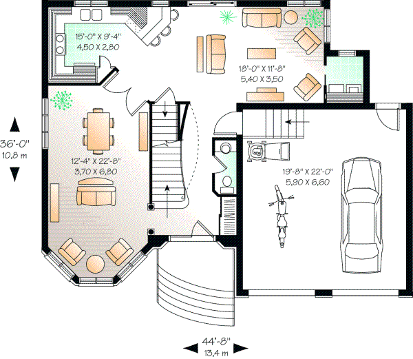 Main Floor Plan: 5-399