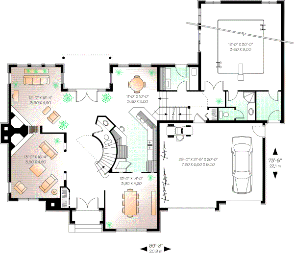 Main Floor Plan: 5-409