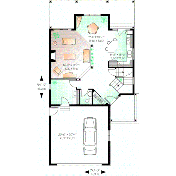 Main Floor Plan: 5-438