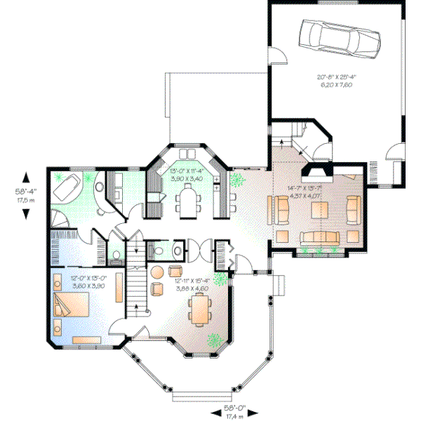 Main Floor Plan: 5-446