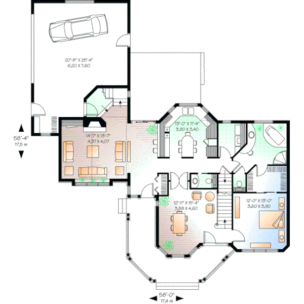 Main Floor Plan: 5-447