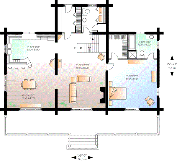 Main Floor Plan: 5-454