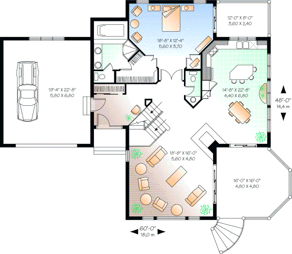 Main Floor Plan: 5-459