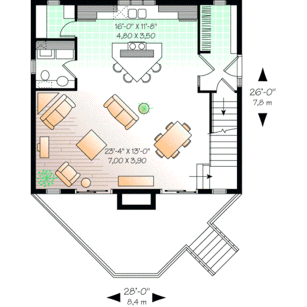 Main Floor Plan: 5-461