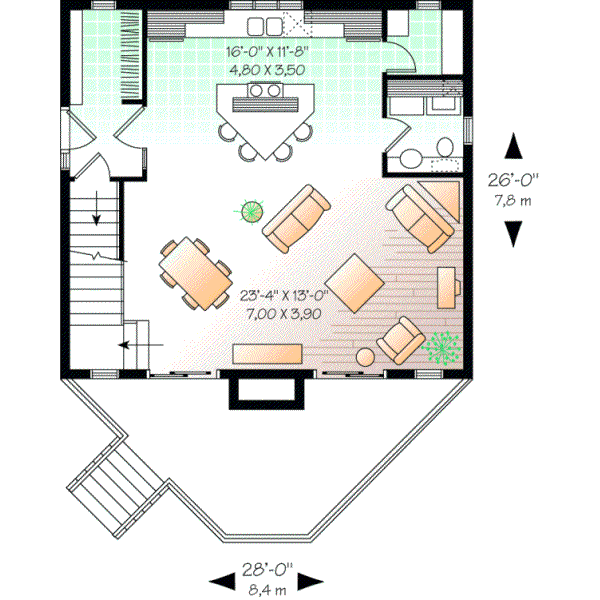 Main Floor Plan: 5-462
