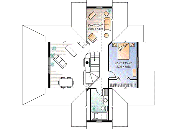 Upper/Second Floor Plan:5-471