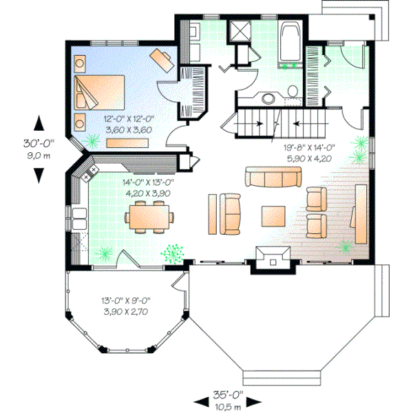 Main Floor Plan: 5-474