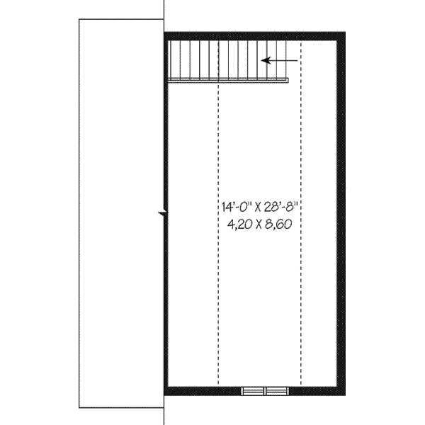 Upper/Second Floor Plan: 5-486