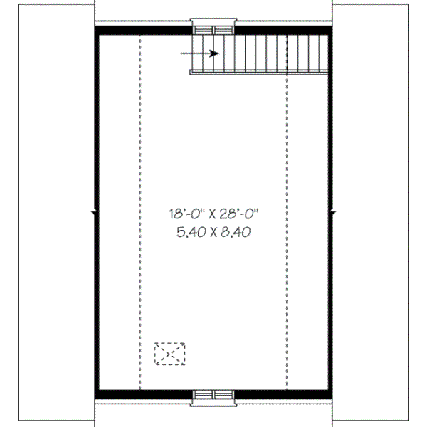 Upper/Second Floor Plan: 5-494