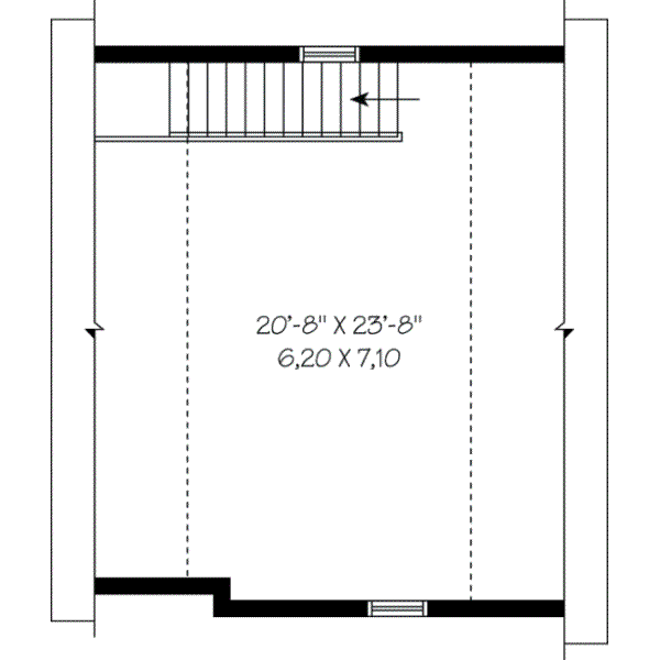 Upper/Second Floor Plan: 5-495