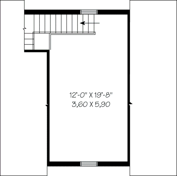 Upper/Second Floor Plan: 5-499
