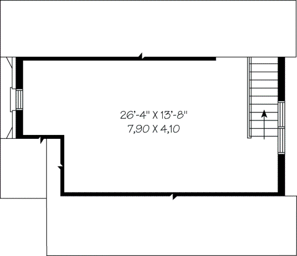 Upper/Second Floor Plan: 5-500