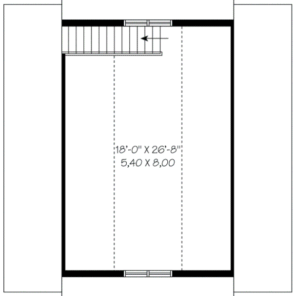 Upper/Second Floor Plan: 5-501