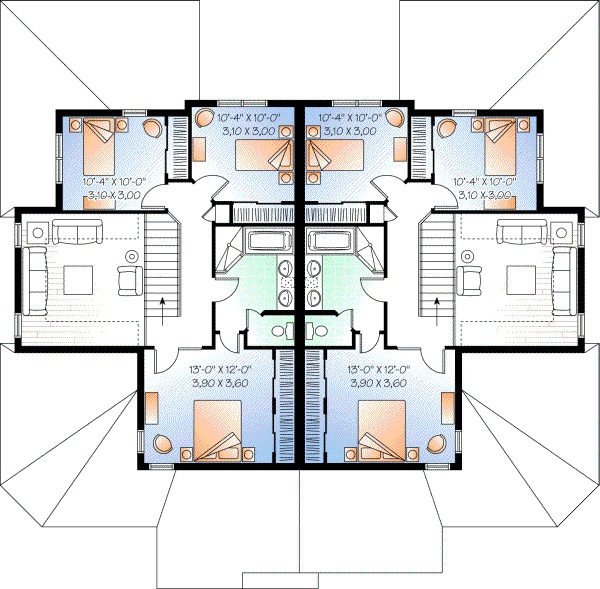 Upper/Second Floor Plan: 5-511