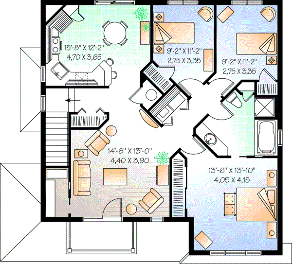 Upper/Second Floor Plan: 5-526