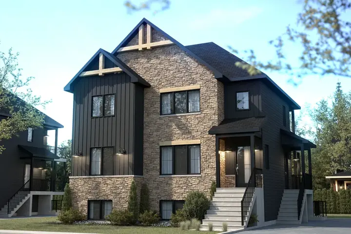 Craftsman house plans 5-528 - front exterior, 3,011 sq ft, 6 bed, 3 bath house plans | Monster House Plans