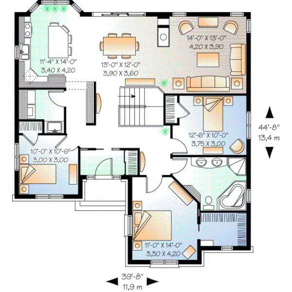 Main Floor Plan: 5-534