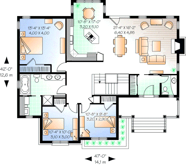 Main Floor Plan: 5-535