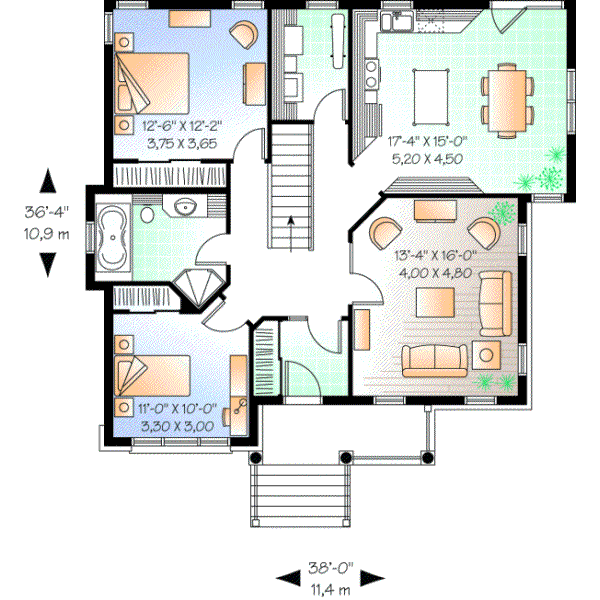 Main Floor Plan: 5-536