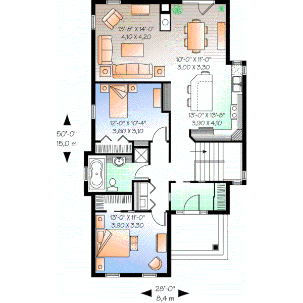 Main Floor Plan: 5-544
