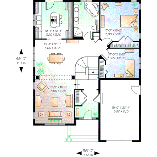 Main Floor Plan: 5-561