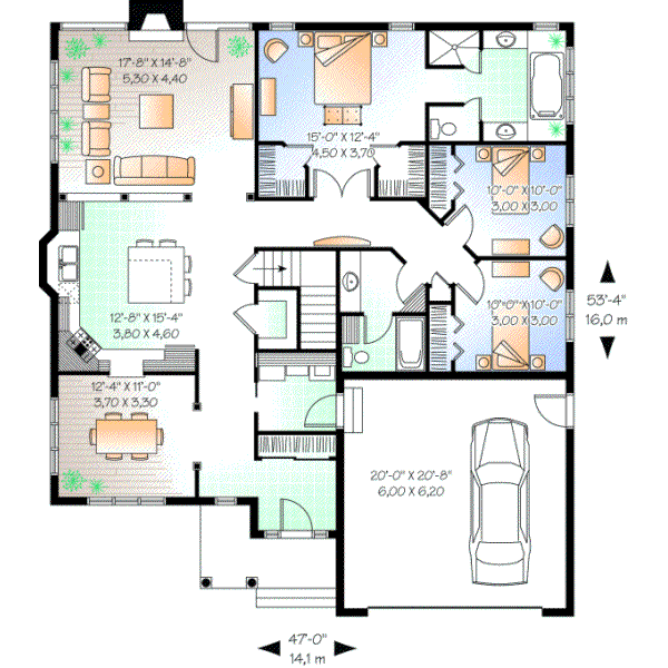 Main Floor Plan: 5-573