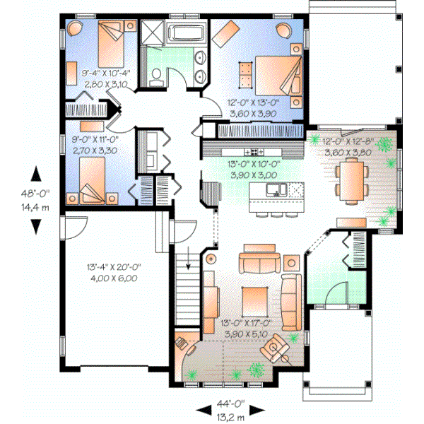 Main Floor Plan: 5-585
