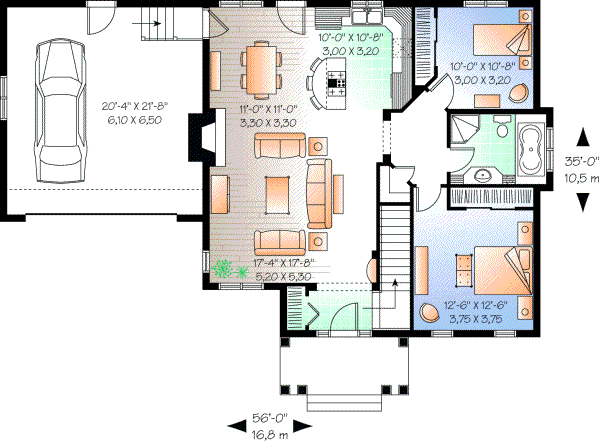 Main Floor Plan: 5-586