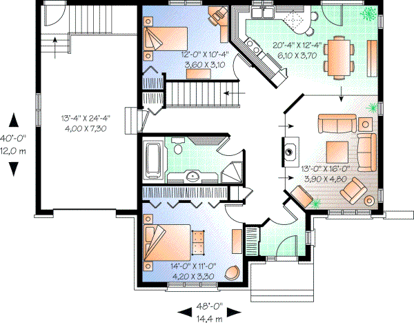 Main Floor Plan: 5-587