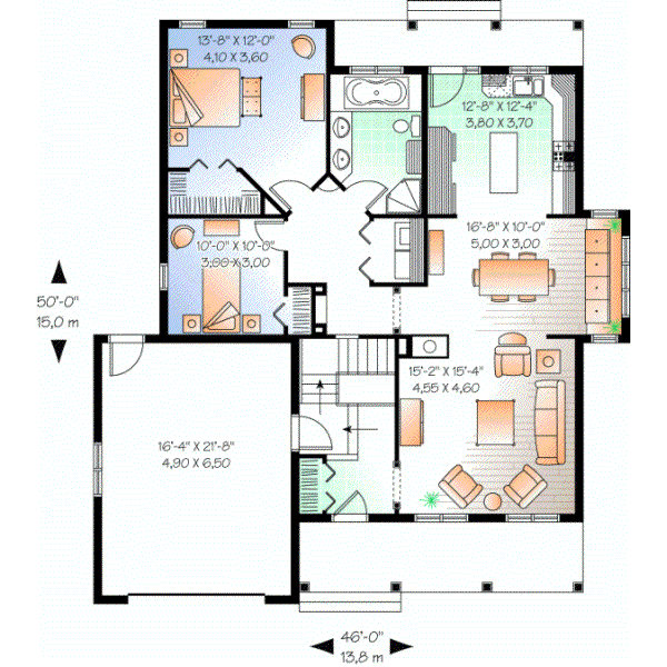 Main Floor Plan: 5-589